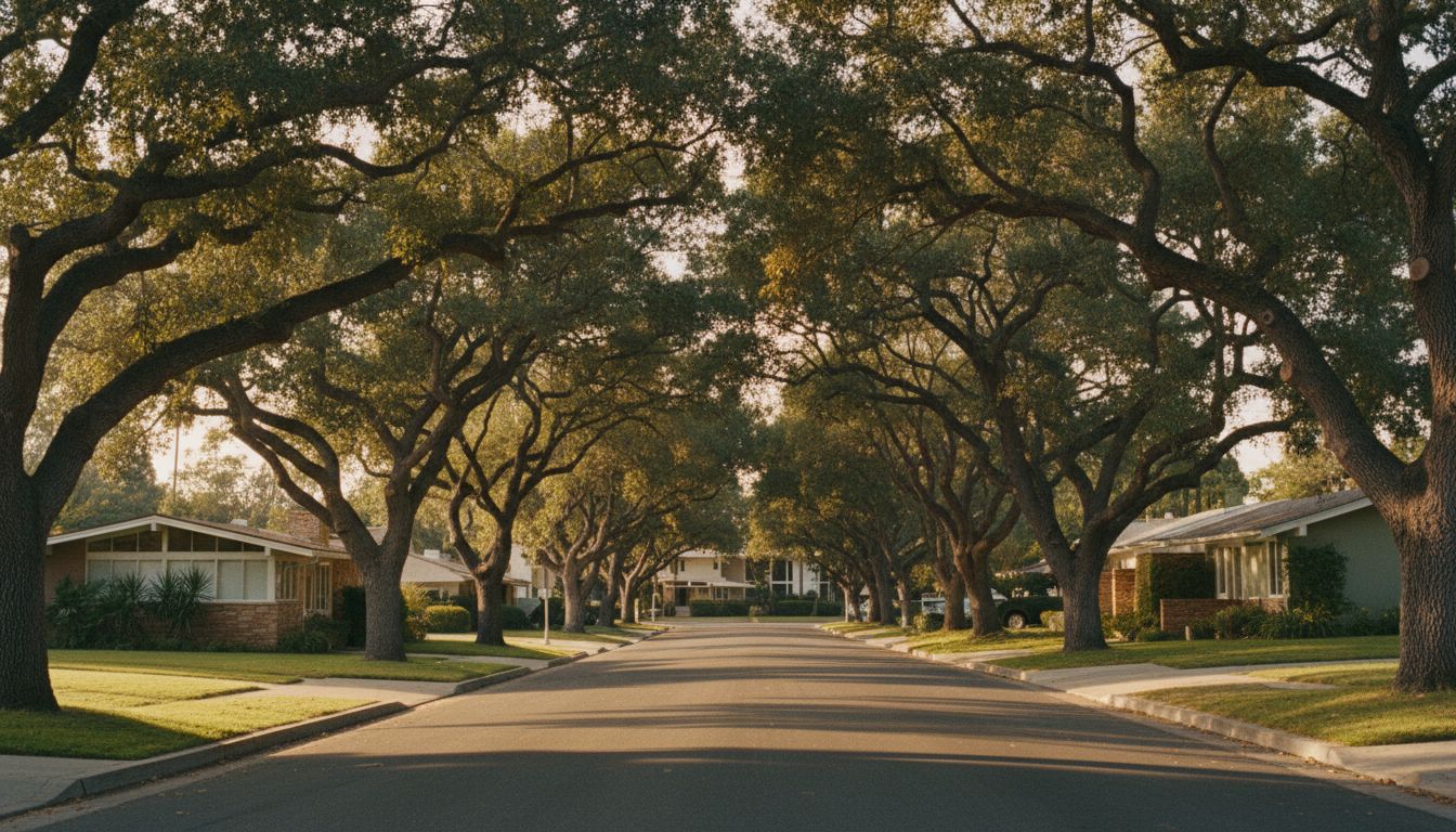 A residential street in Van Nuys